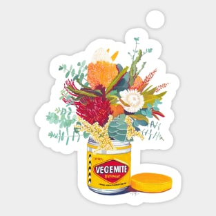 Vegemite Bouquet Sticker